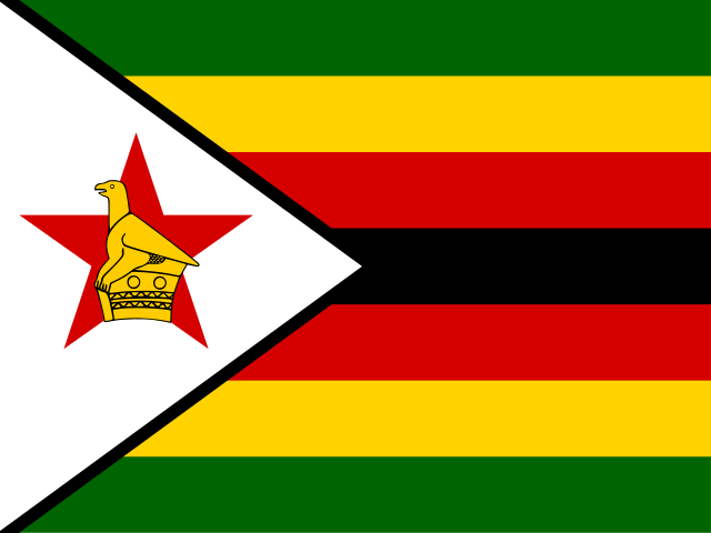 Flag of country zw